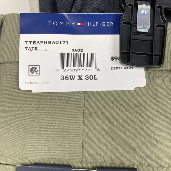Tommy HilfigerKenneth Cole Men's Dress Pants Lot of 3 36Wx 30L Flat Front F01055